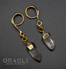 Crossover With Gold Plated Quartz Points
