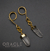 Crossover With Gold Plated Quartz Points