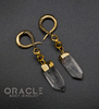 Crossover With Gold Plated Quartz Points