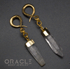 Crossover With Gold Plated Quartz Points