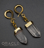 Crossover With Gold Plated Quartz Points