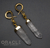 Crossover With Gold Plated Quartz Points