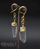 Crossover With Gold Plated Quartz Points