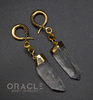 Crossover With Gold Plated Quartz Points