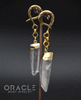 Crossover With Gold Plated Quartz Points