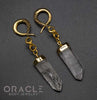 Crossover With Gold Plated Quartz Points