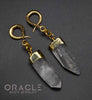 Crossover With Gold Plated Quartz Points