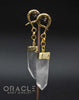 Crossover With Gold Plated Quartz Points