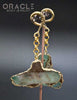 Crossover With Gold Plated Chrysoprase