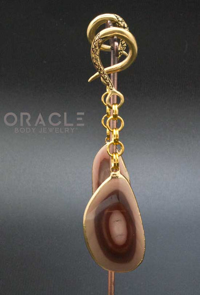 Crossover With Gold Plated Imperial Jasper