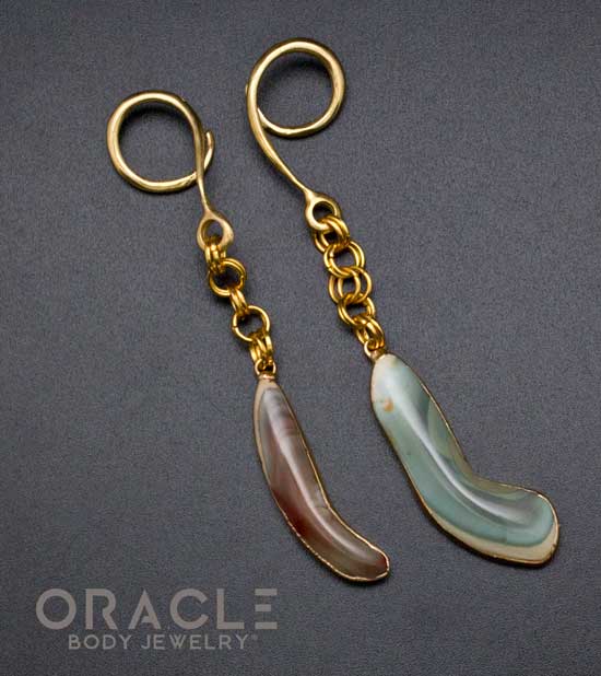 Crossover With Gold Plated Imperial Jasper
