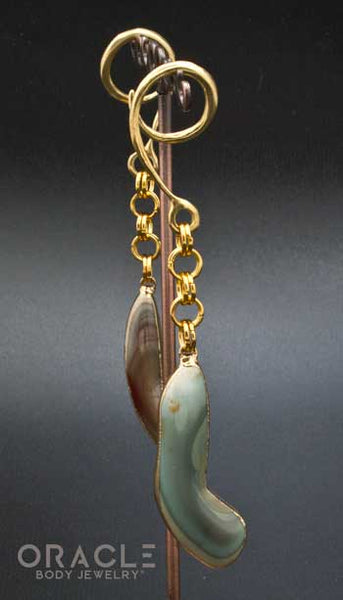 Crossover With Gold Plated Imperial Jasper