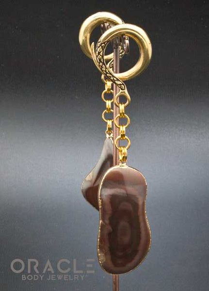Crossover With Gold Plated Imperial Jasper