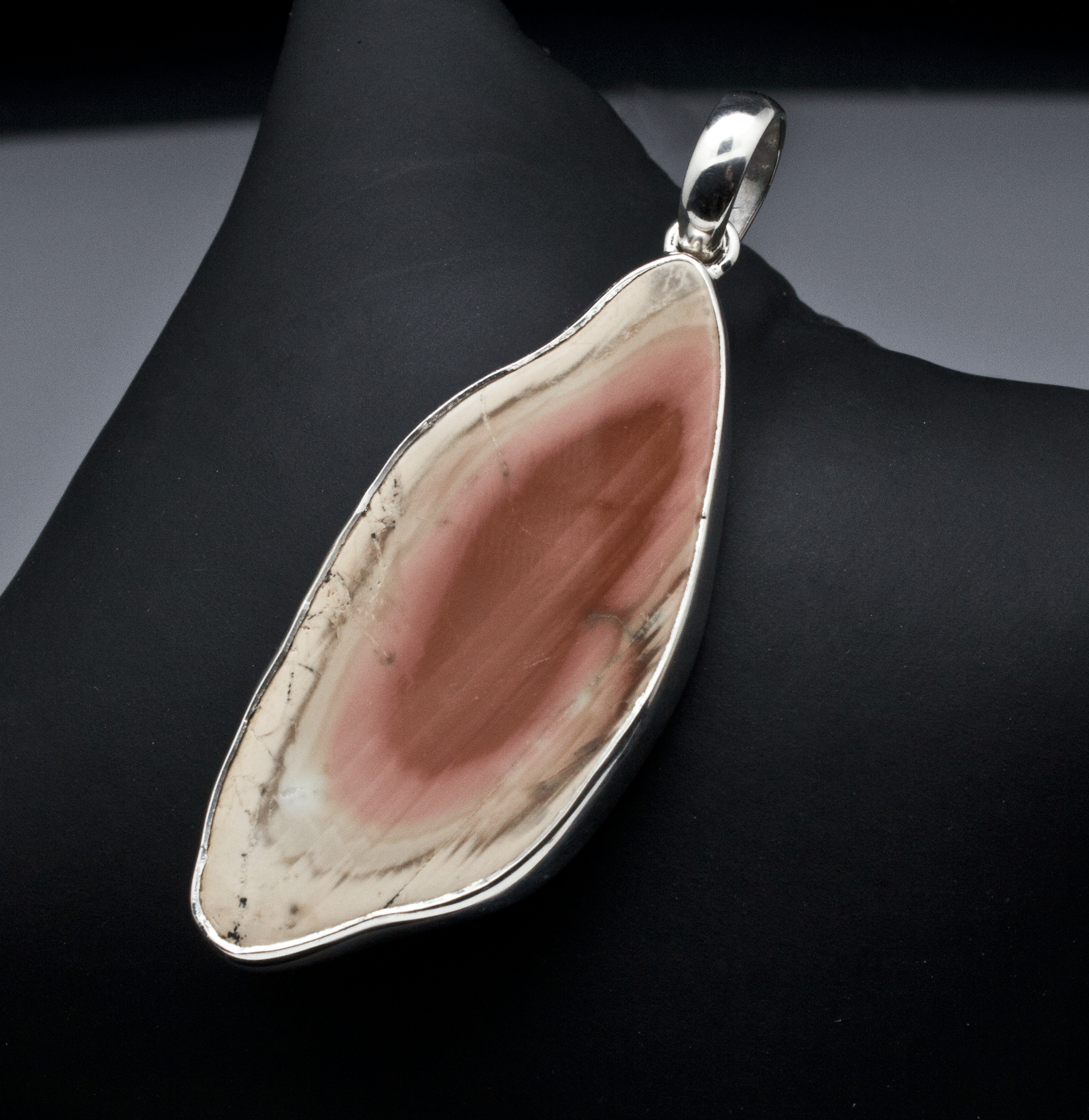 Sterling Silver Imperial Jasper Pendant