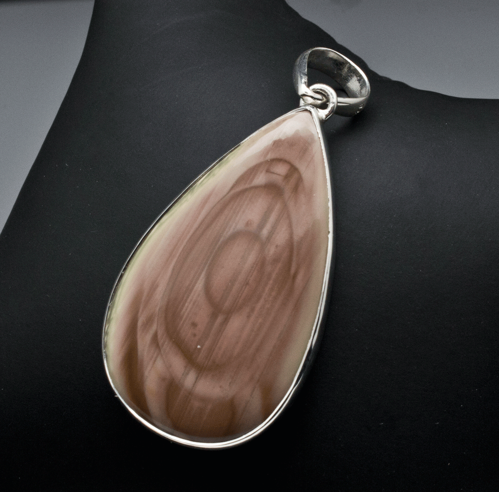 Sterling Silver Imperial Jasper Pendant