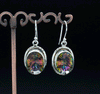 Sterling Silver Mystic Topaz Earrings