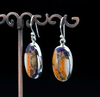 Sterling Silver Spiny Oyster Shell Earrings