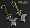 Crossover With Pewter Deer Hangers