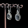 Sterling Silver Tourmalated Quartz Earrings