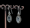 Sterling Silver Tourmalated Quartz Earrings