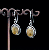 Sterling Silver Rutilated Quartz Earrings
