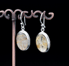Sterling Silver Rutilated Quartz Earrings