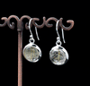 Sterling Silver Rutilated Quartz Earrings
