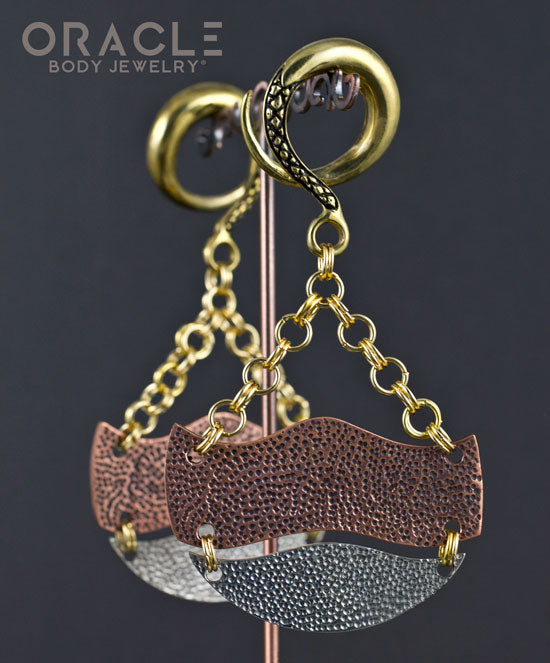 Hammered Trilogy Hoop Hybrid Crossovers