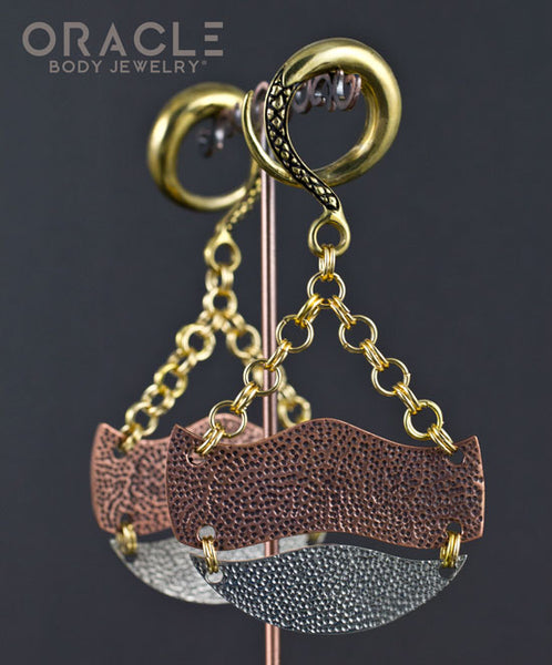 Hammered Trilogy Hoop Hybrid Crossovers