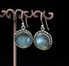 Sterling Silver Labradorite Earrings