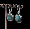 Sterling Silver Labradorite Earrings