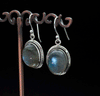 Sterling Silver Labradorite Earrings