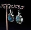 Sterling Silver Labradorite Earrings