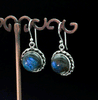 Sterling Silver Labradorite Earrings