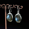 Sterling Silver Labradorite Earrings