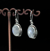 Sterling Silver Moonstone Earrings