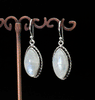 Sterling Silver Moonstone Earrings