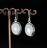 Sterling Silver Moonstone Earrings