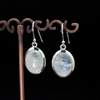 Sterling Silver Moonstone Earrings