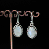 Sterling Silver Moonstone Earrings