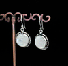 Sterling Silver Moonstone Earrings