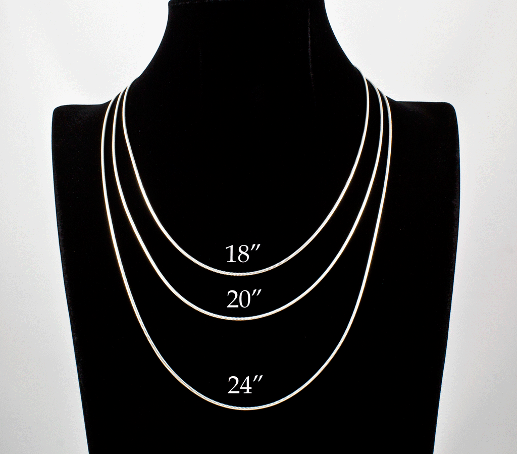 Sterling Silver Snake Chains