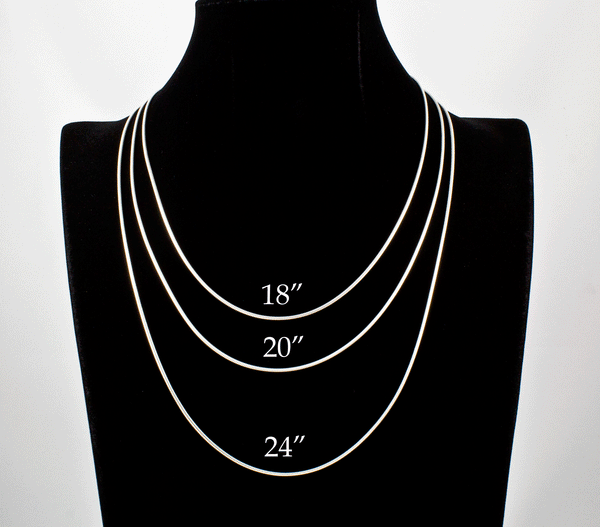 Sterling Silver Snake Chains