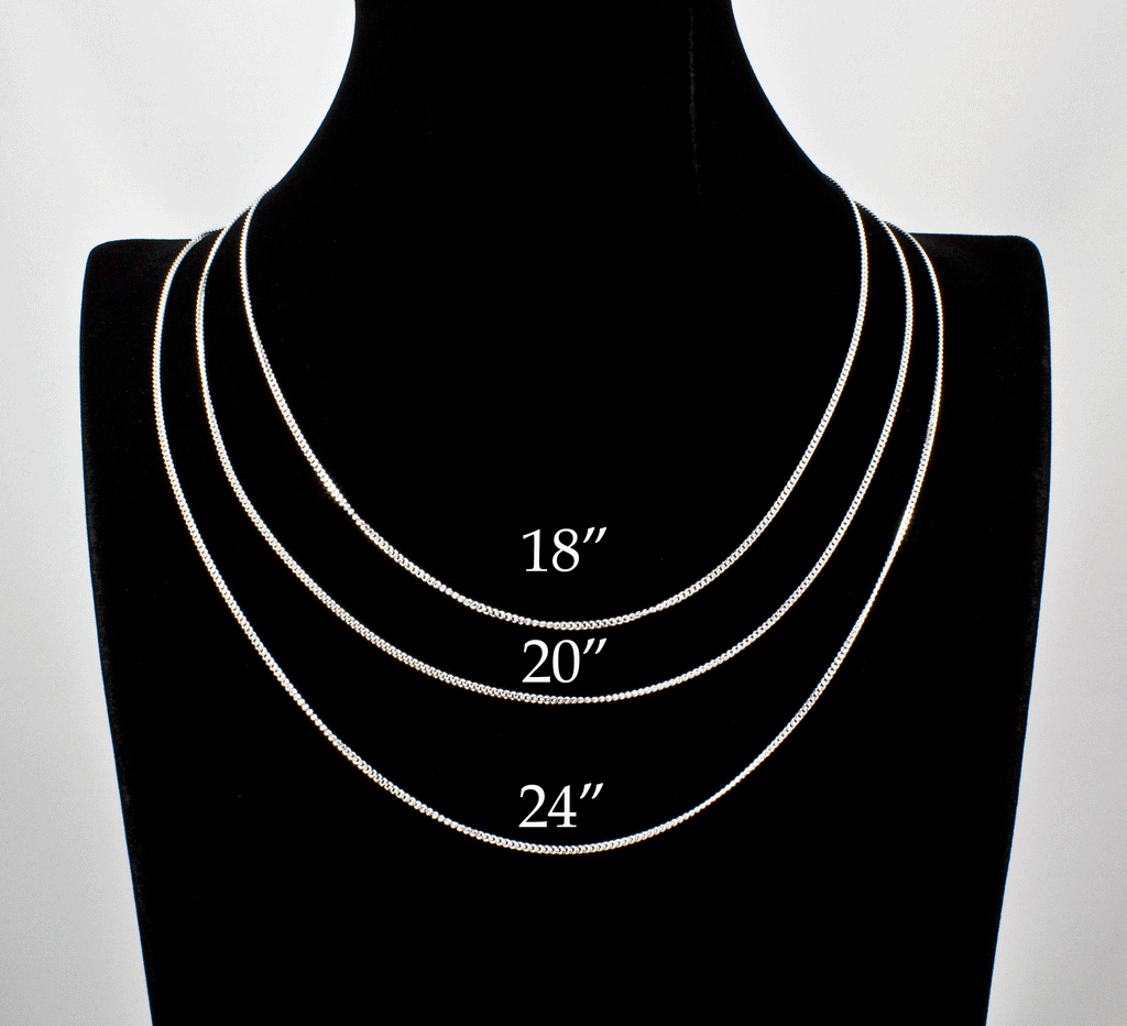 Sterling Silver Curb Chain 1.5mm