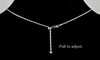 Sterling Silver Adjustable Rope Chain
