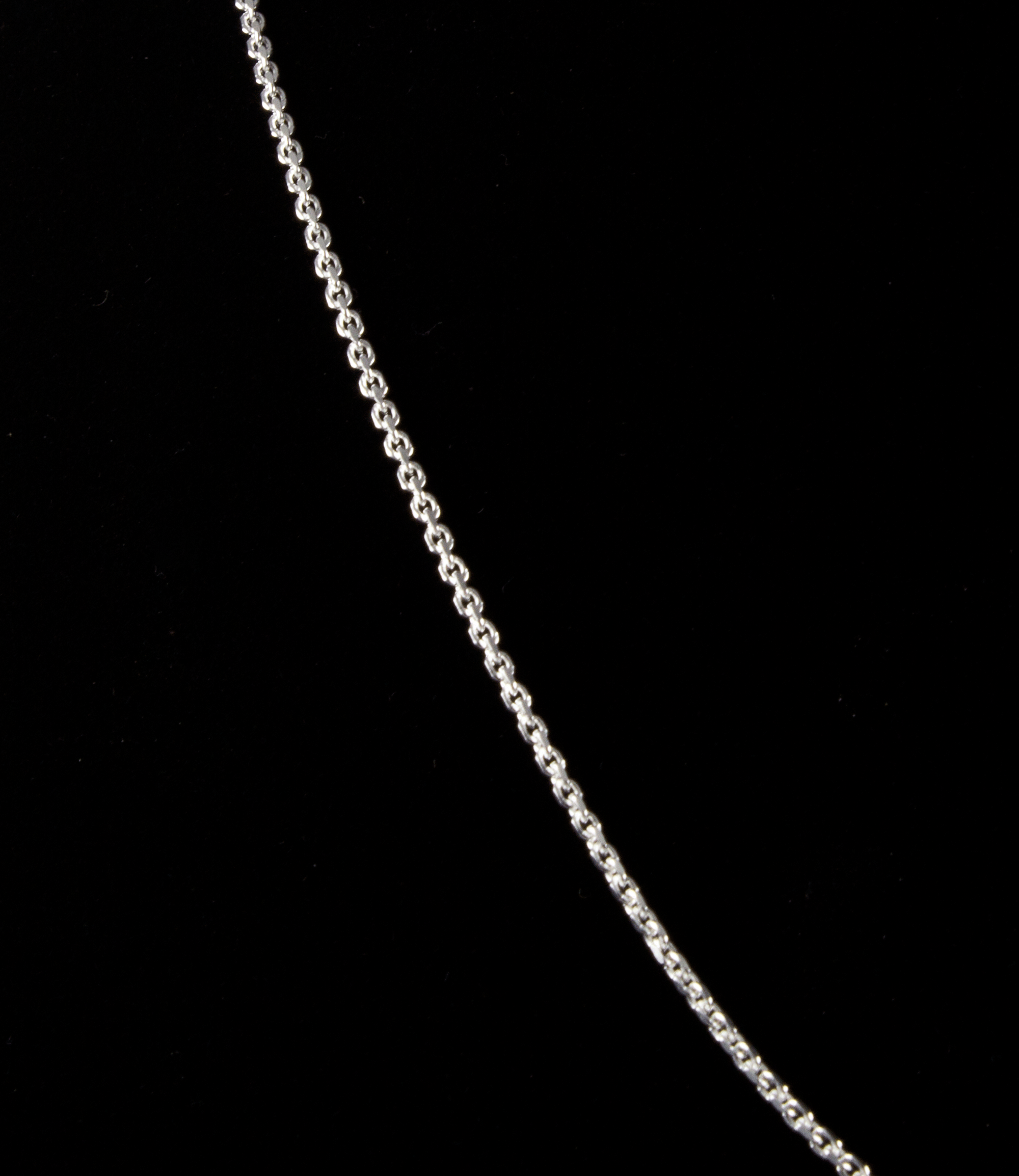 Sterling Silver Adjustable Cable Chain