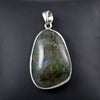 Steel Labradorite Pendant