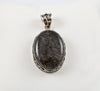 Sterling Silver Tourmalated Quartz Pendant