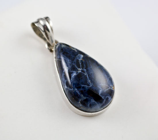 Sterling Silver Pietersite Pendant