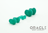 Teal Quartz Single Flare Plugs